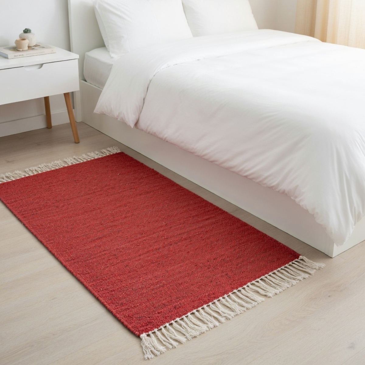 Descente de lit Atlas Cosy 70×130 cm – Tissé à la main