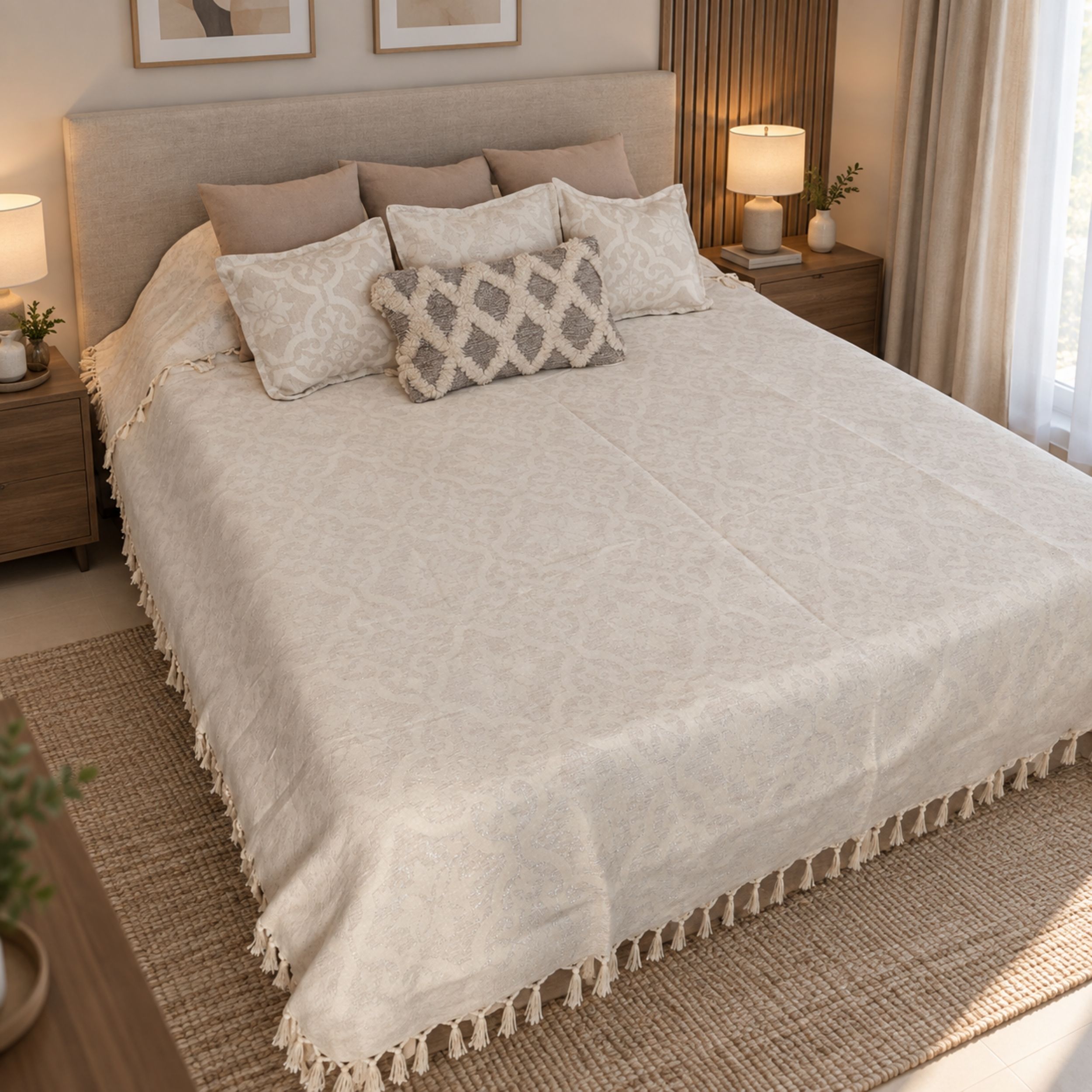 Jeté Modèle Sintra – Plaid En Coton