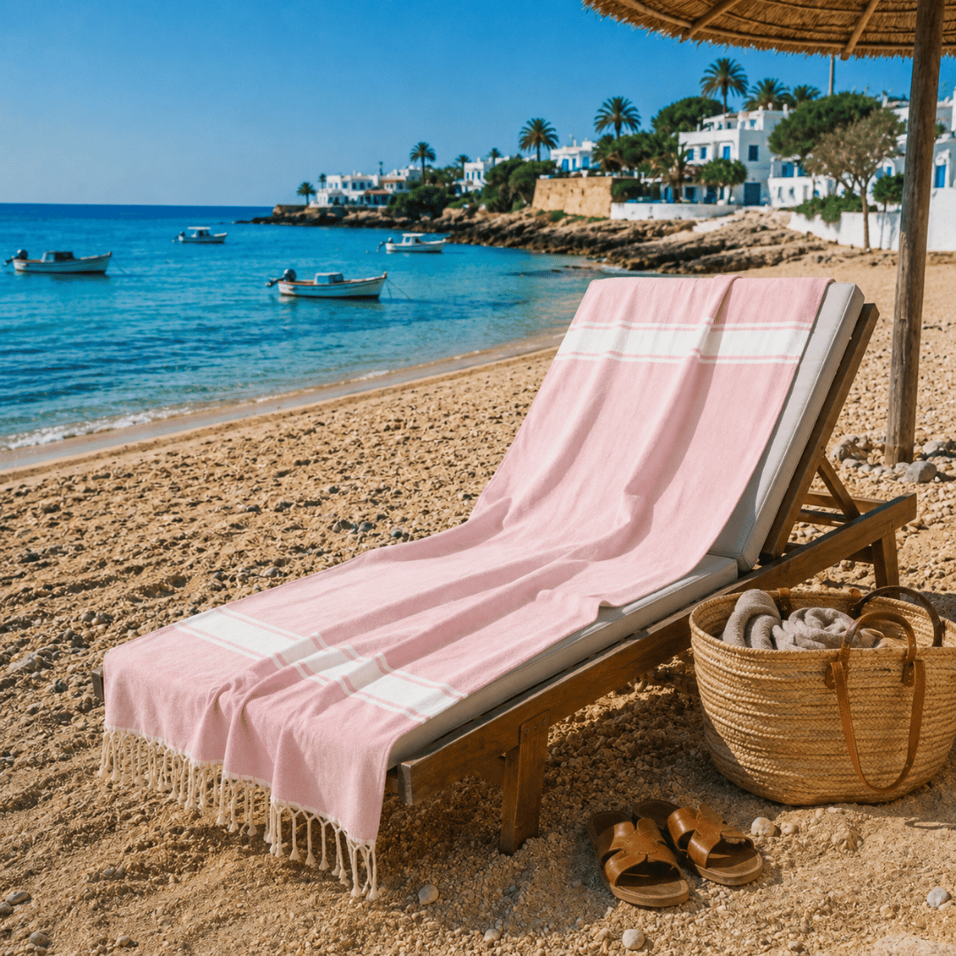 Fouta en Coton Traditionnelle – ZÉNOBIE – Image 10