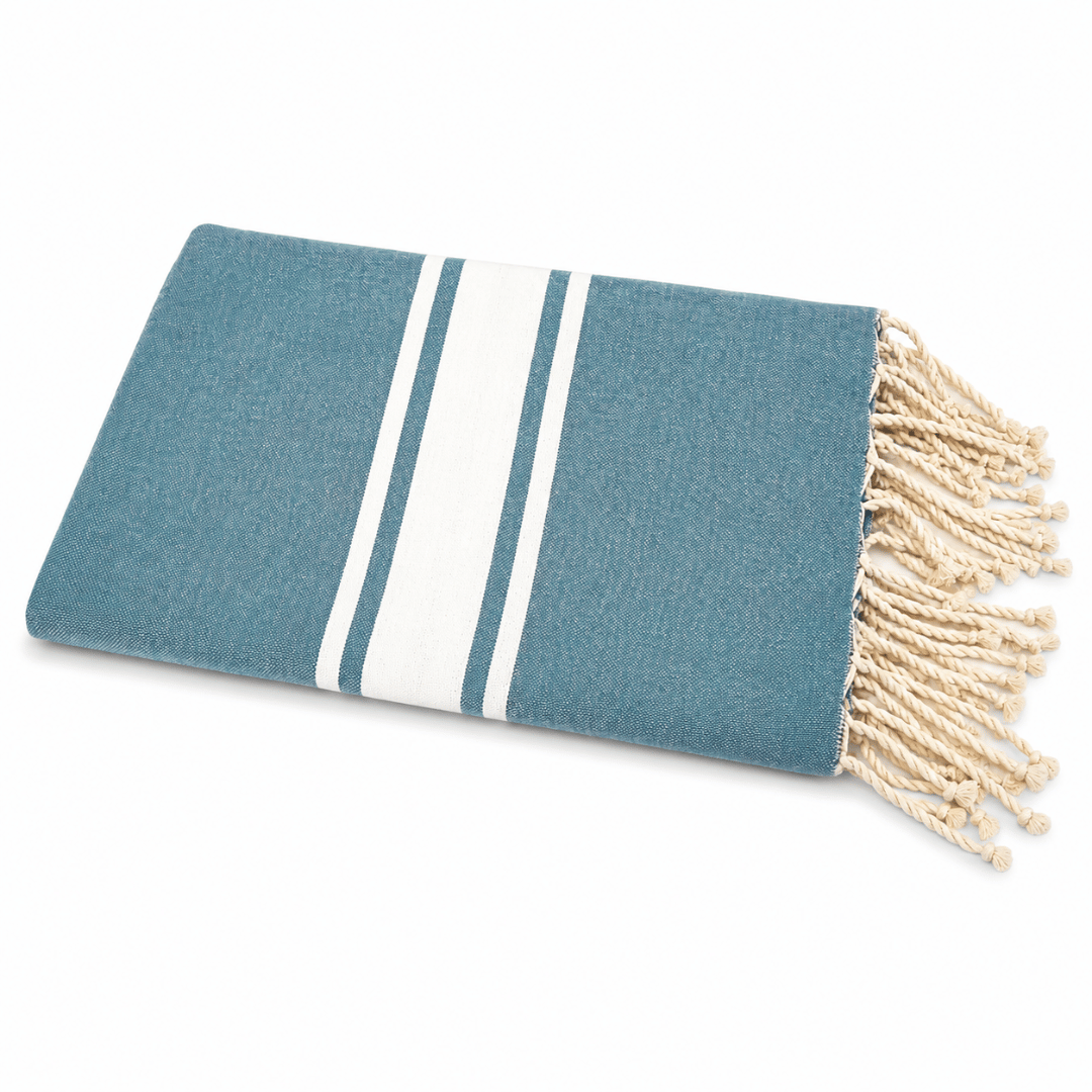 Fouta en Coton Traditionnelle – ZÉNOBIE