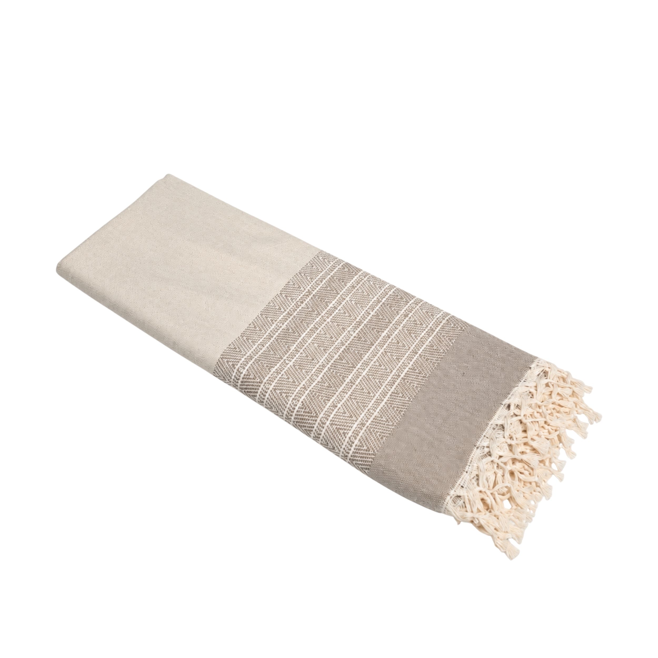 Jeté Héritage XL En Coton Tissé à la main