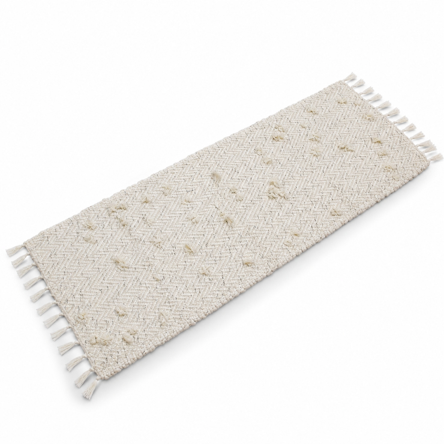 Tapis Cuisine Bohème 55 × 130 cm – Tissée à la Main